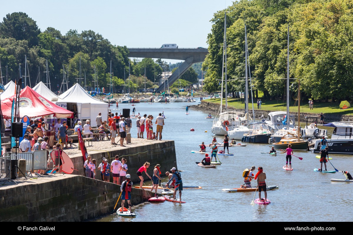 La Grande Marche sur l’Eau entre Le Bono et Auray