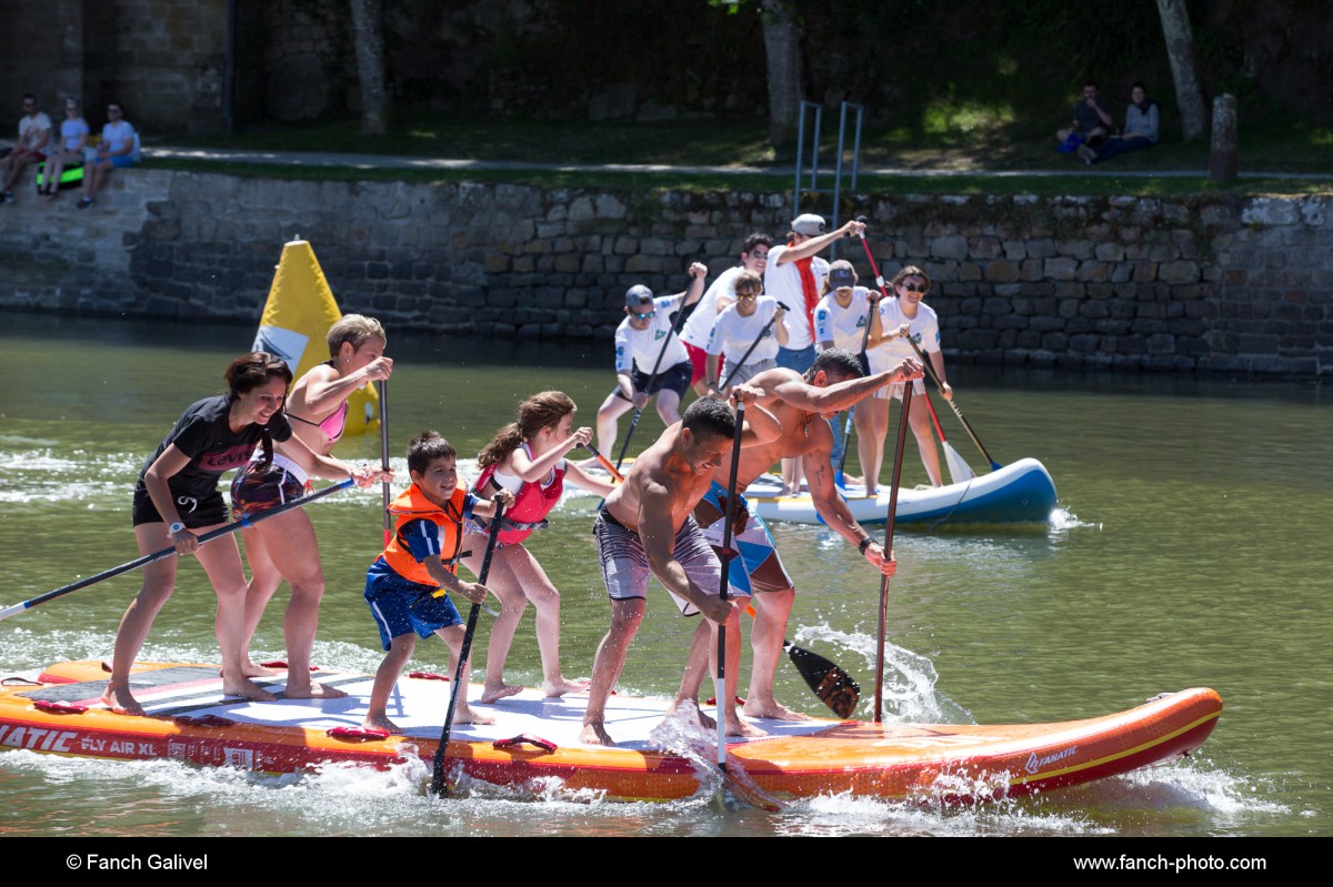 Giant SUPS, 100 mètres lancé _ Port de Saint-Goustan à Auray