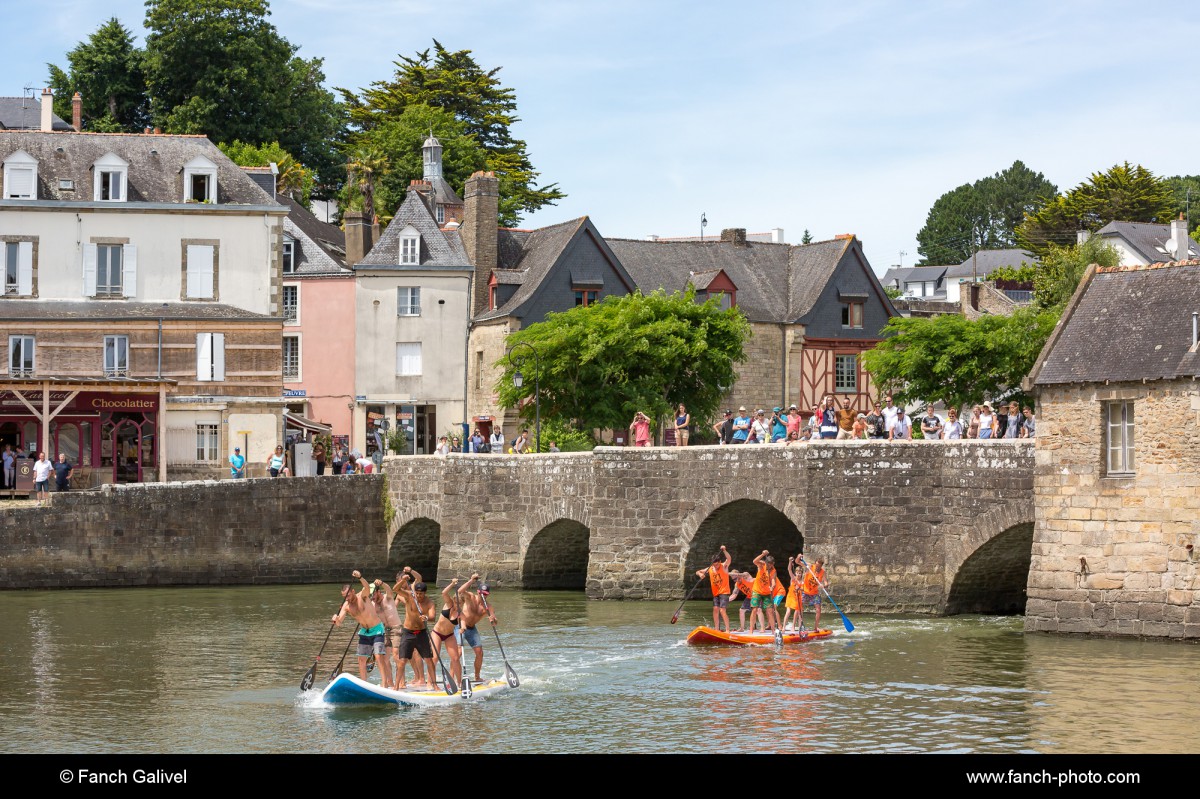 Giant SUPS, 100 mètres lancé _ Port de Saint-Goustan à Auray