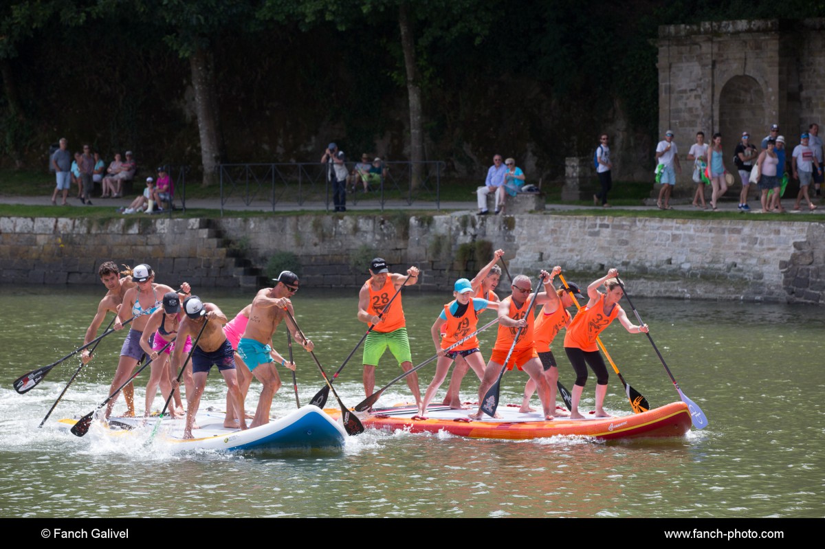 Giant SUPS, 100 mètres lancé _ Port de Saint-Goustan à Auray