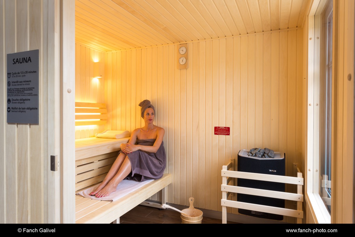 Sauna _ Hôtel le Tumulus à Carnac