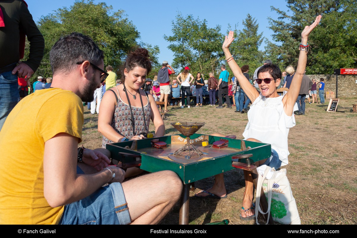 Animation Jeux en Bois au Fort du Gripp_Festival des insulaires 2018_GROIX
