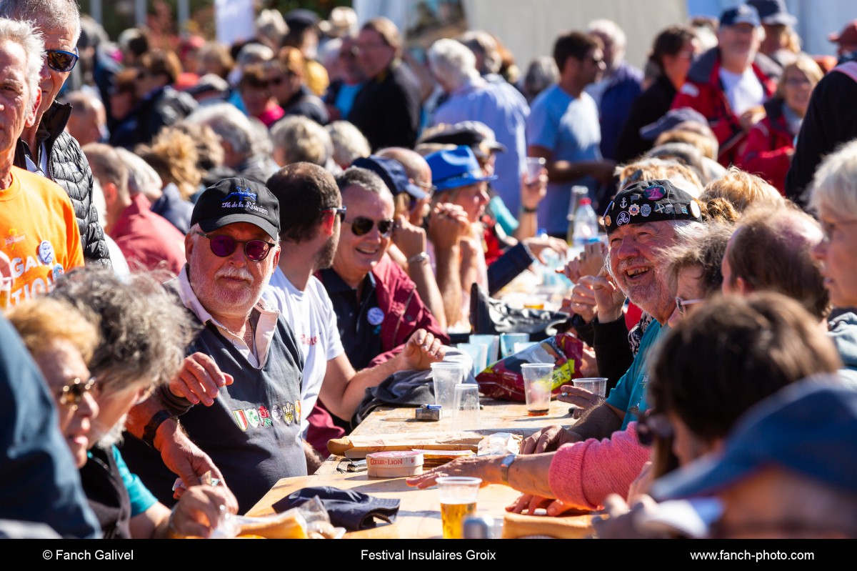 Repas de clôture. Festival des insulaires 2018