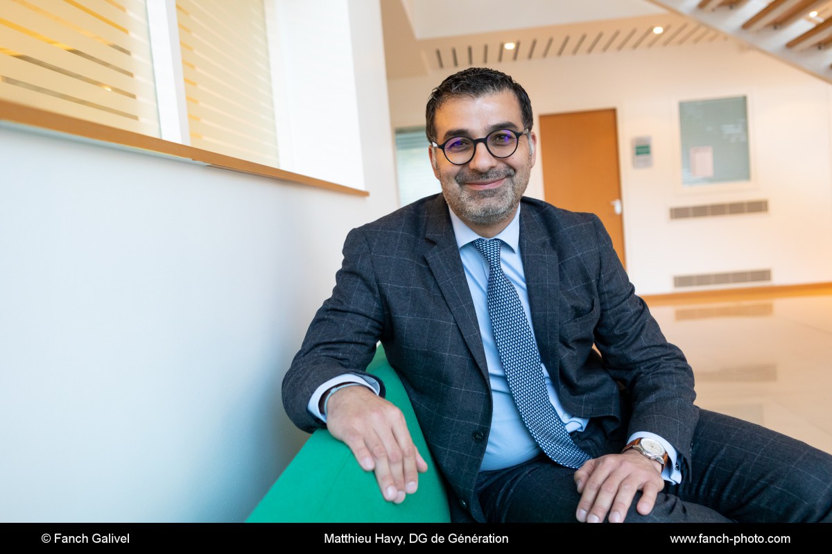 Matthieu Havy, directeur général de Generation