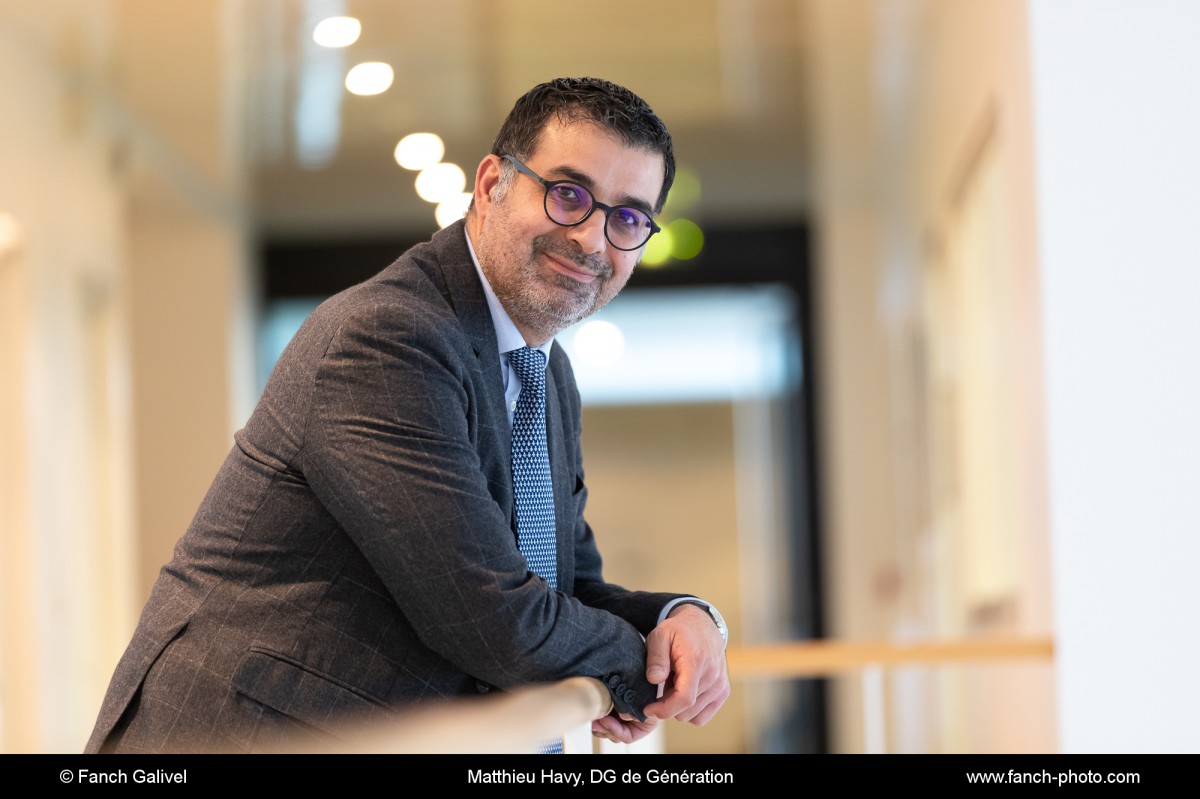 Matthieu Havy, directeur général de Generation