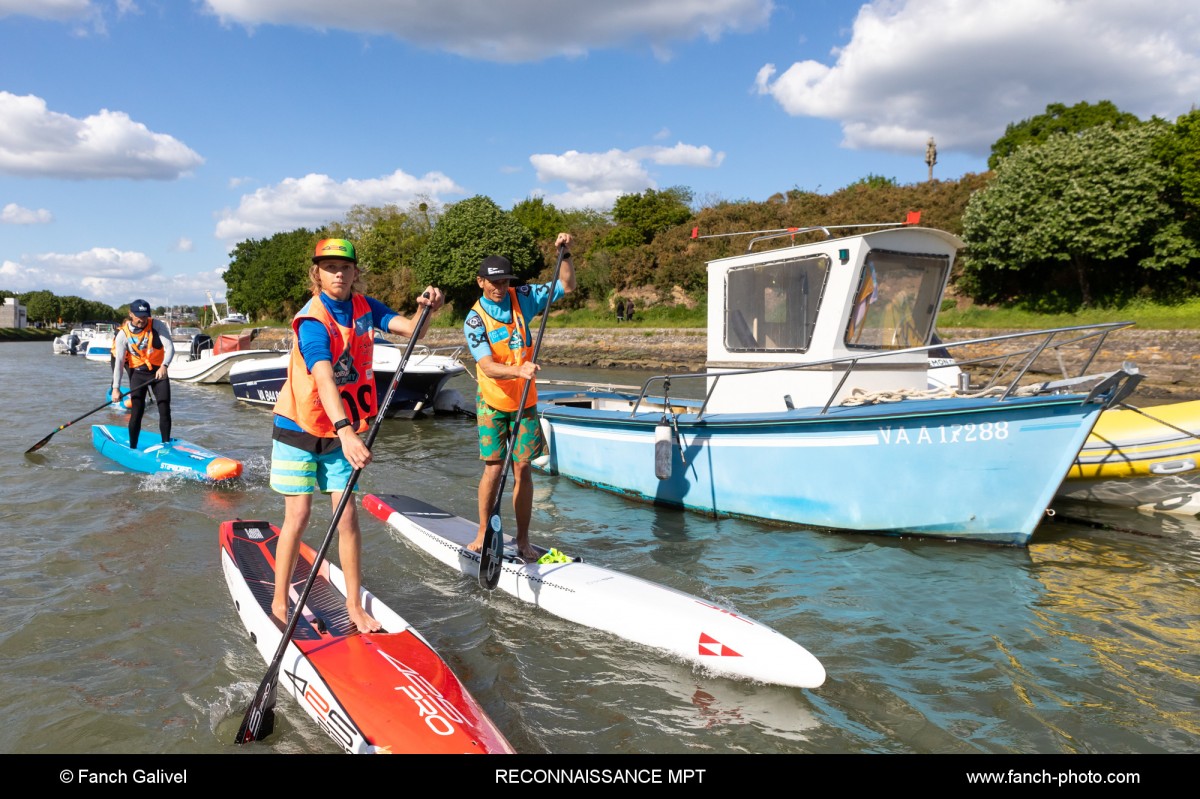 SNSM Morbihan Paddle Trophy_Reconnaissance du Parcours Mile SNSM et Super Mile SNSM à Vannes