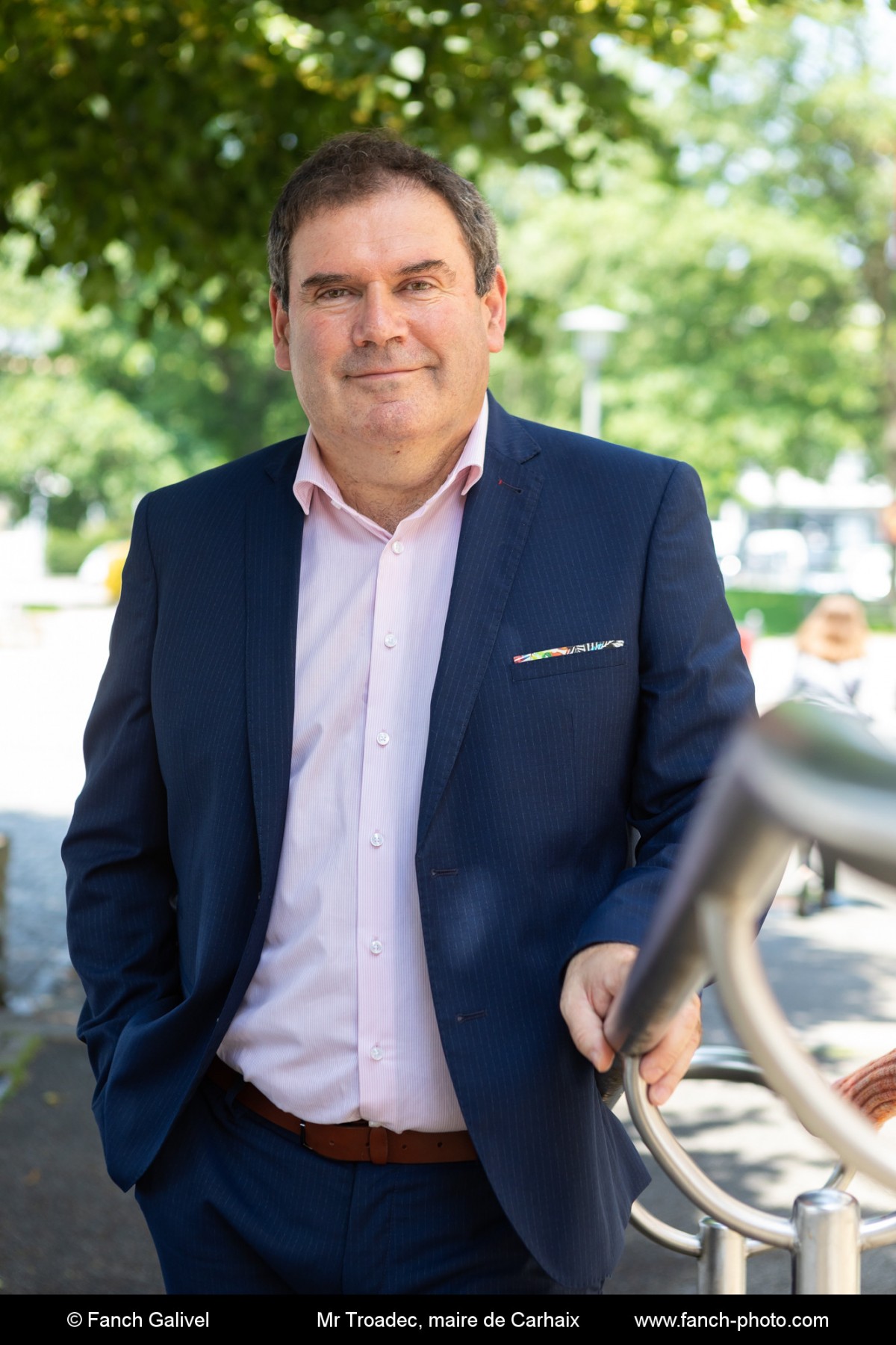 Christian Troadec, maire de Carhaix