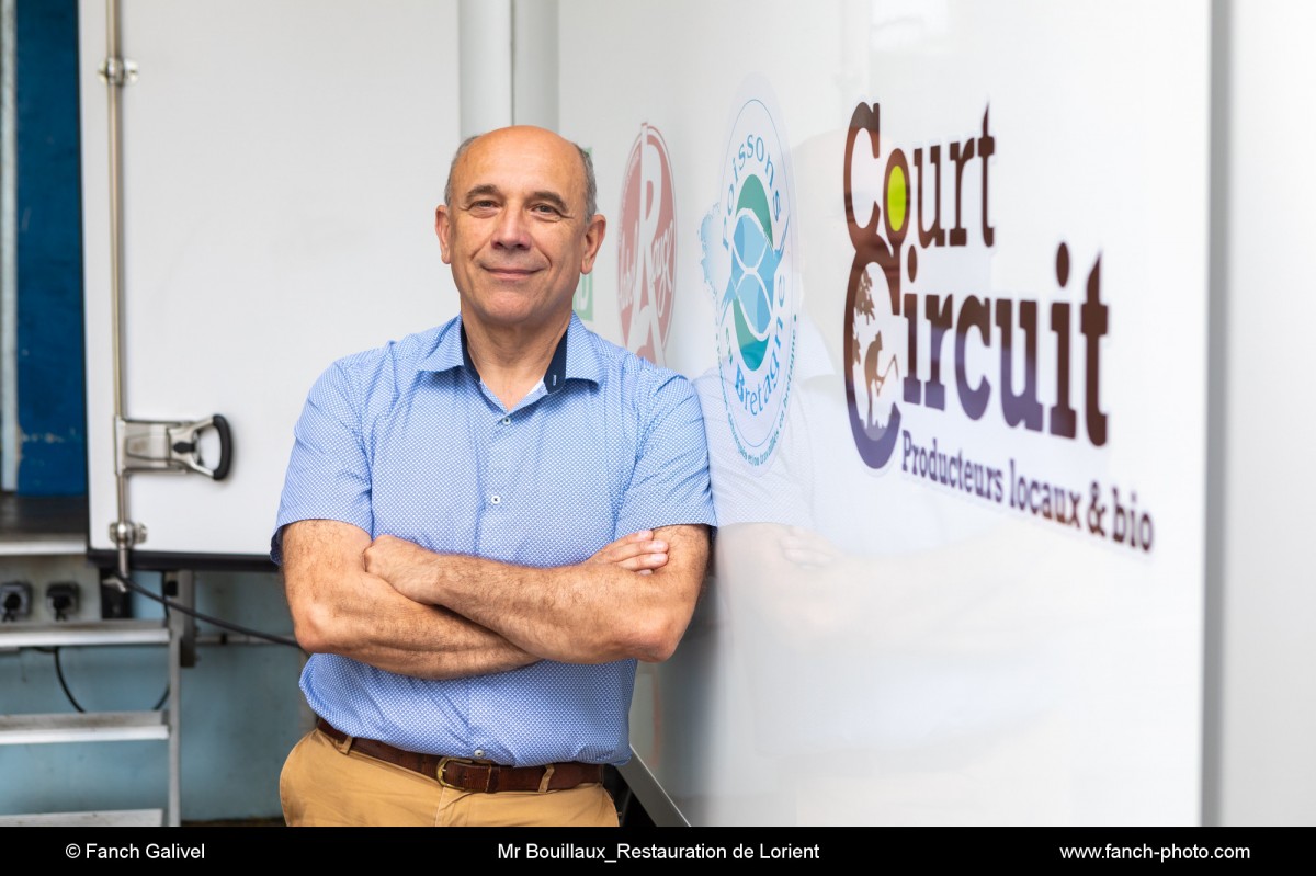 Christophe Bouillaux, directeur de la restauration de la ville de Lorient