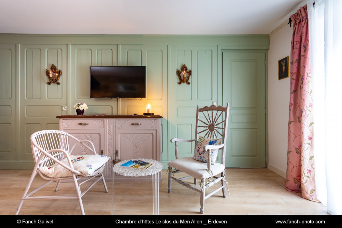 CHAMBRE DE LEA. Chambre d'hôtes  Le clos du Mèn-Allèn - Morbihan