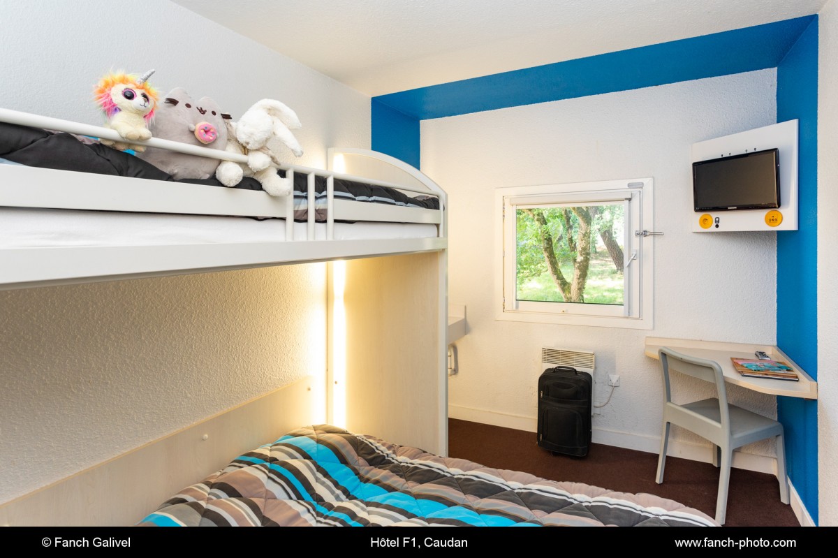 Chambre. Hotel Formule 1 _ Caudan