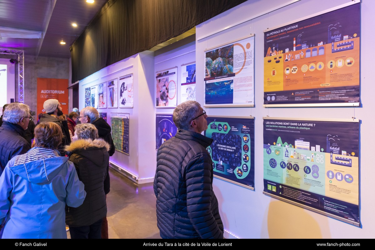 Exposition sur le micro-plastique à la cité de la voile de Lorient