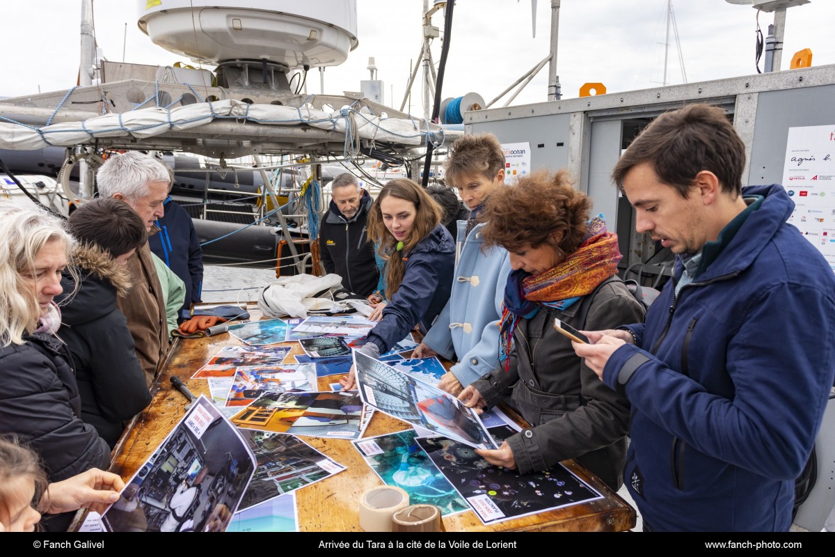 Visite du bateau le Tara