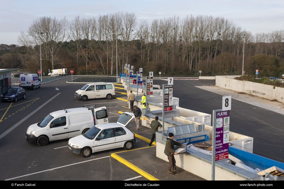 Déchetterie de Caudan