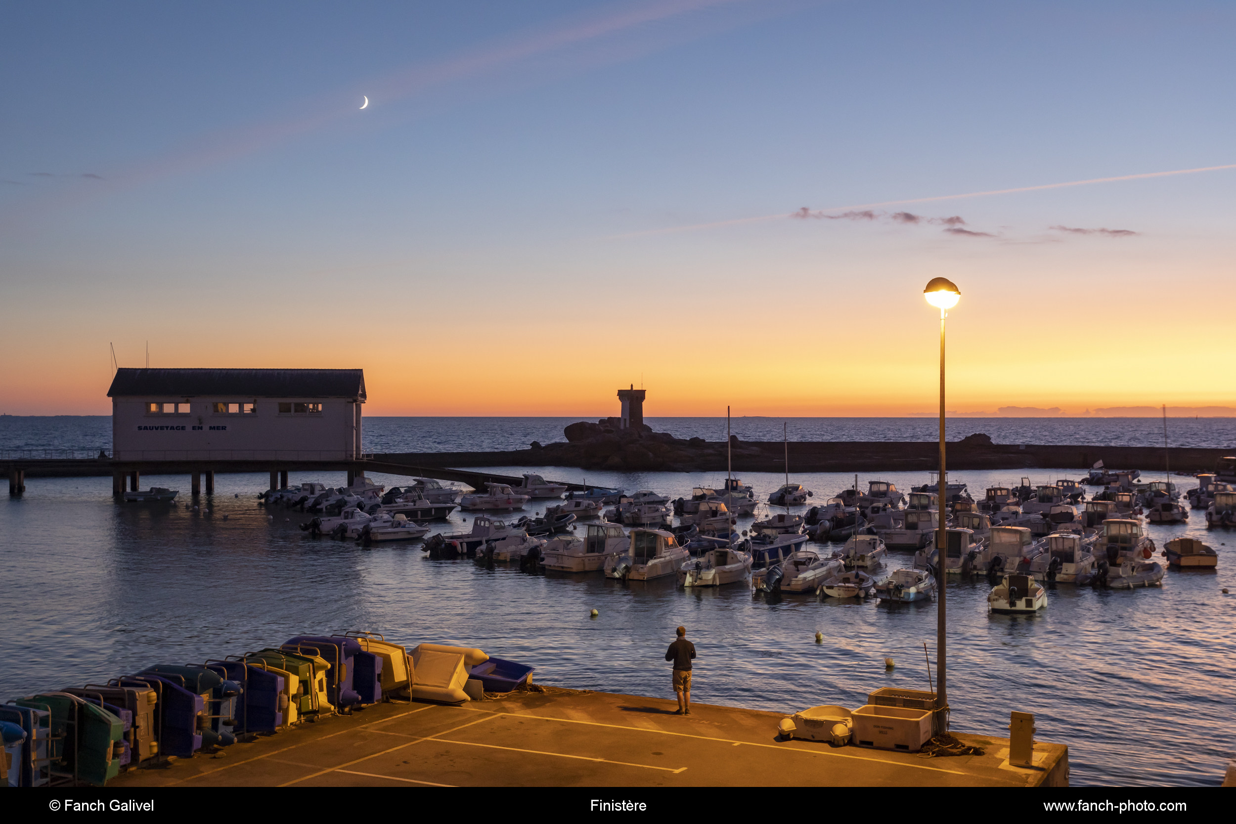 Le port de Trévignon à Trégunc dans le Finistère***The port of Trévignon in Trégunc in Finistère