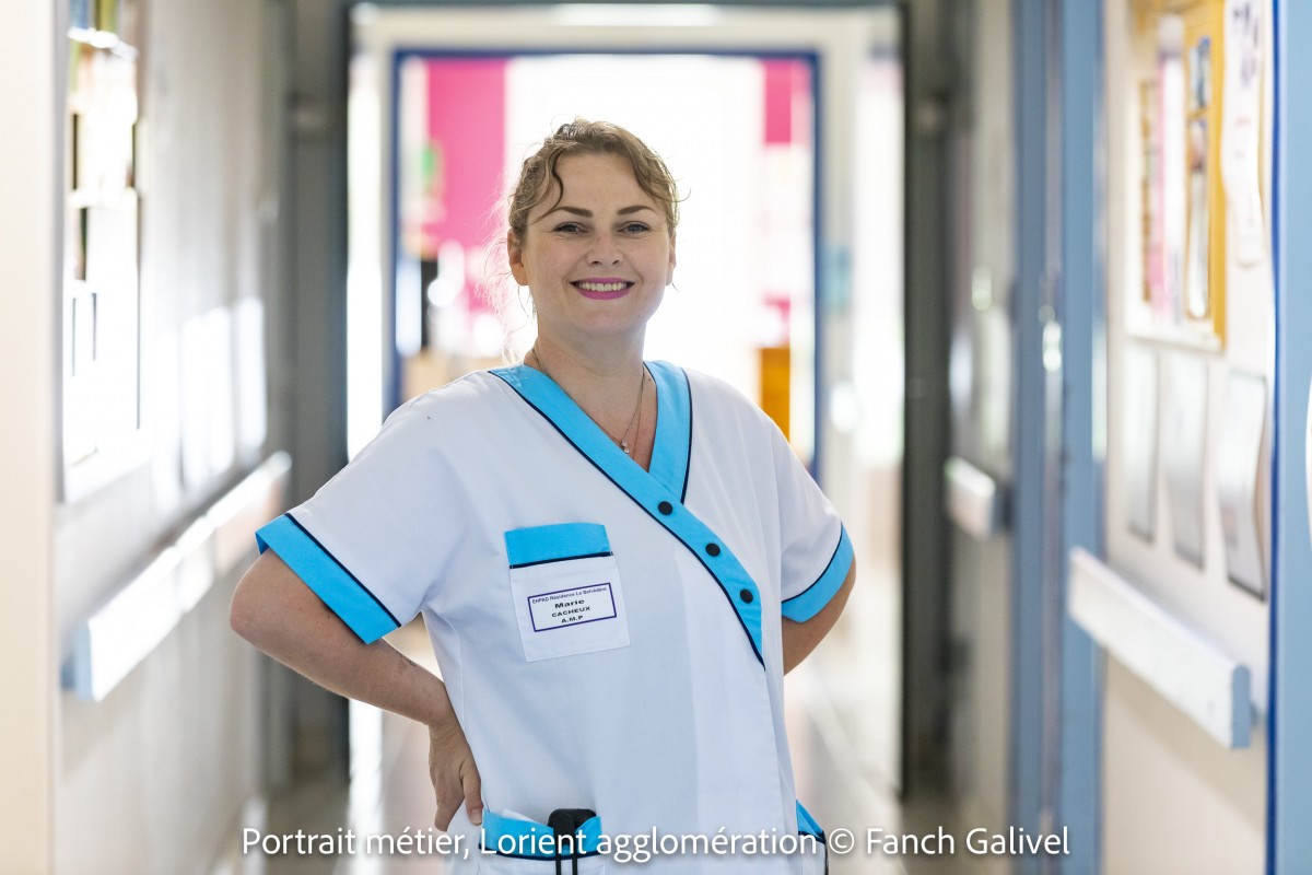 Marie Cacheux, EHPAD résidence Le Belvédère à Queven