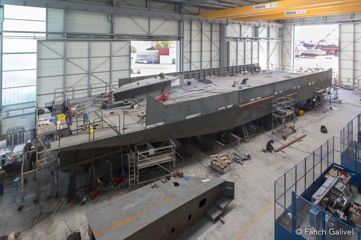 Chantier Piriou _  Keroman à Lorient