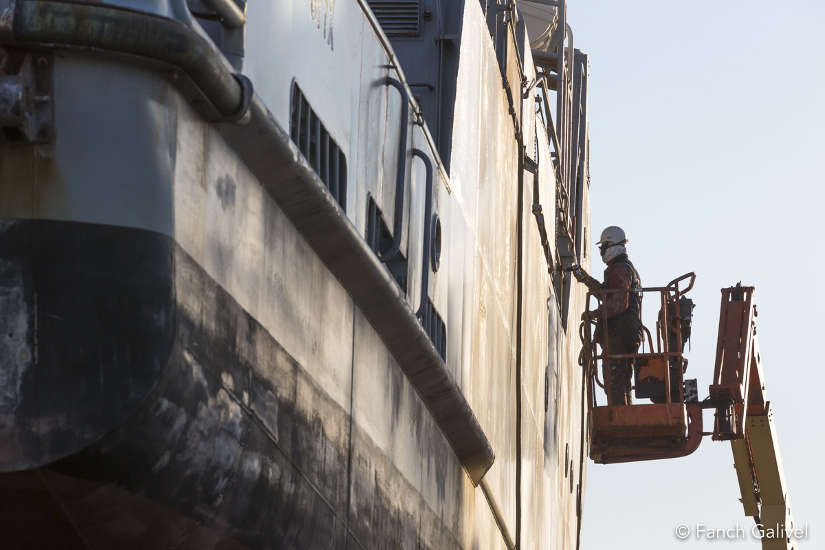 Aire de réparation navale de Keroman à Lorient