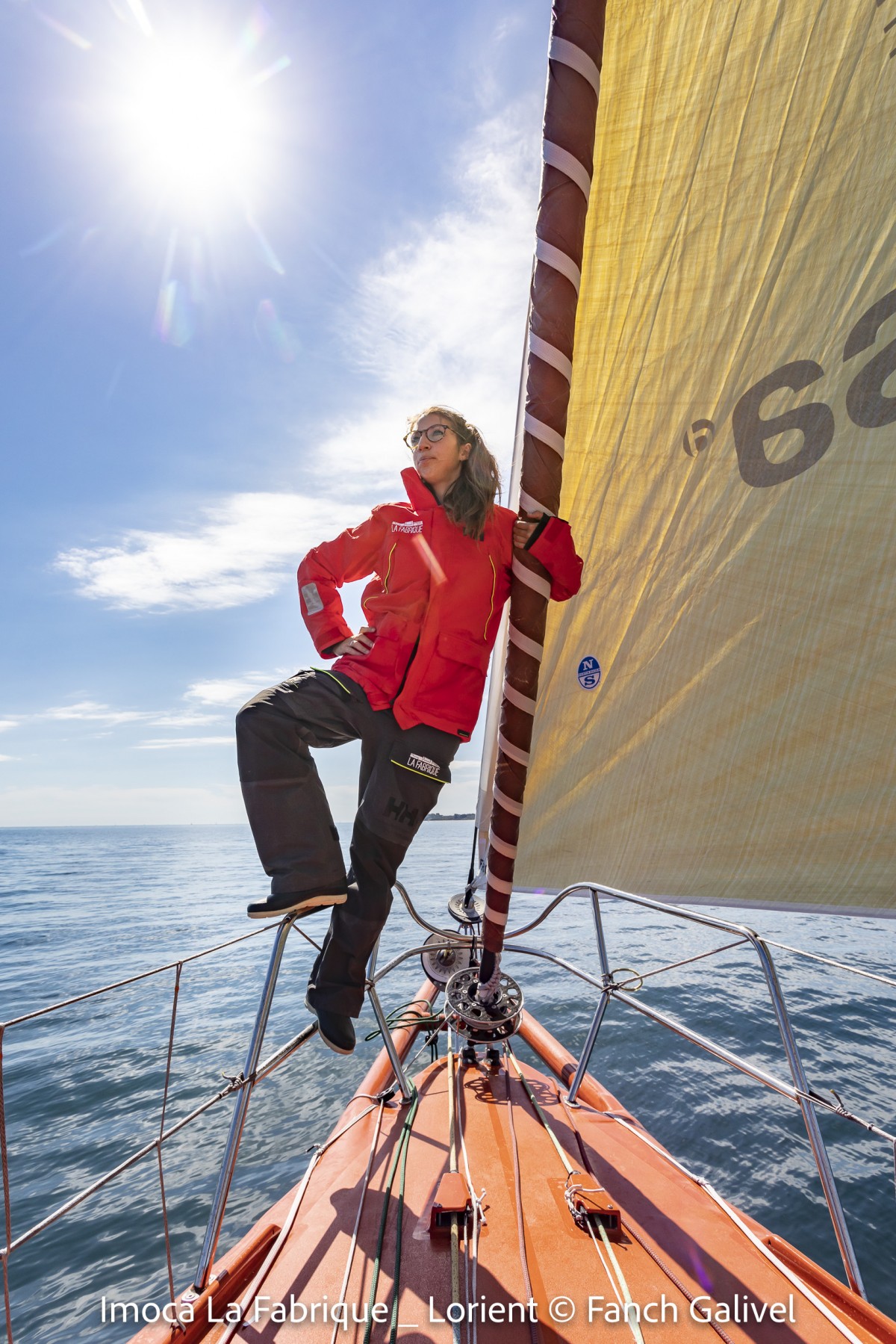 Navigation à bord de l'IMOCA " La Fabrique" skippé par Alan Roura. Lorient
