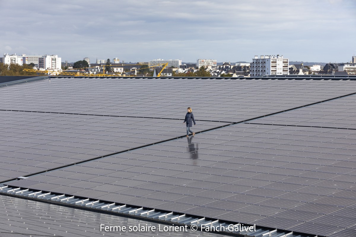ferme solaire sur le toit du K2_LORIENT