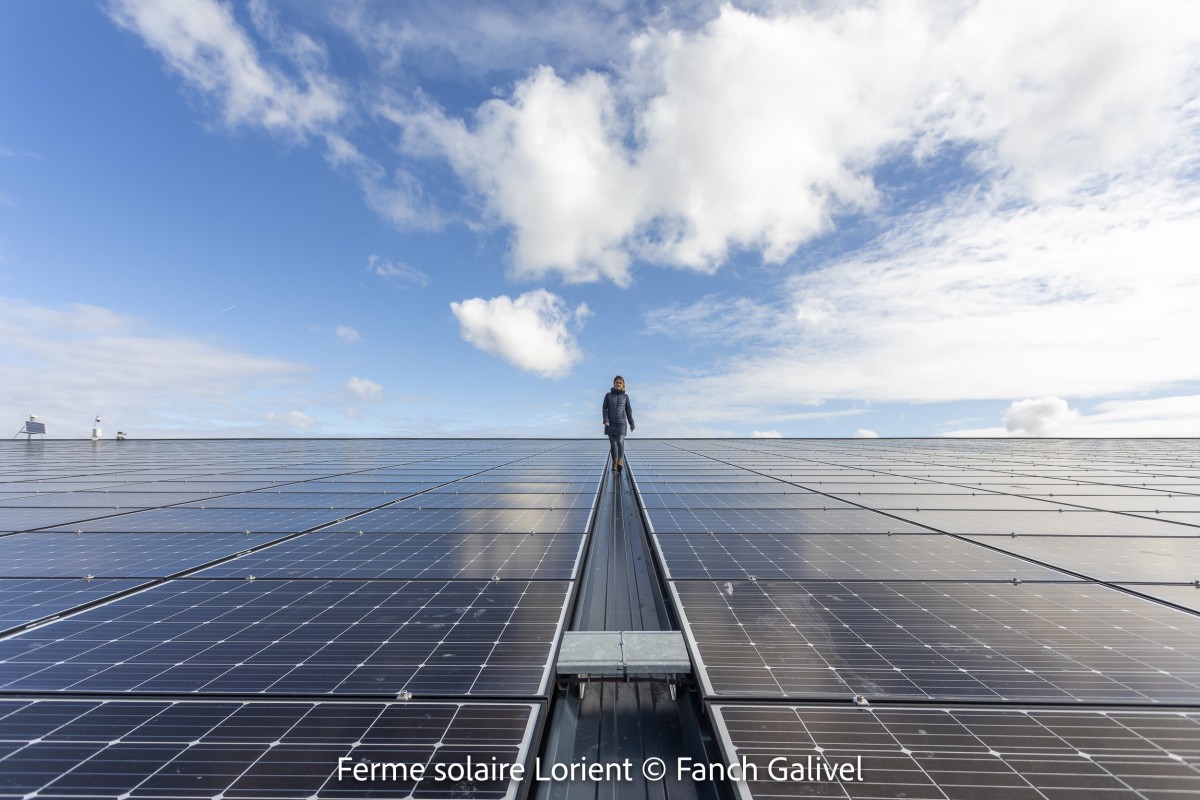 ferme solaire sur le toit du K2_LORIENT