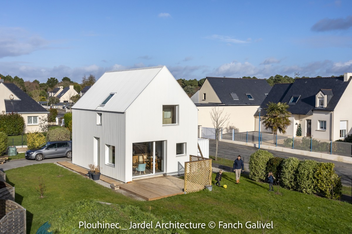 Vue extérieure _ Jardel Architecture _ Plouhinec