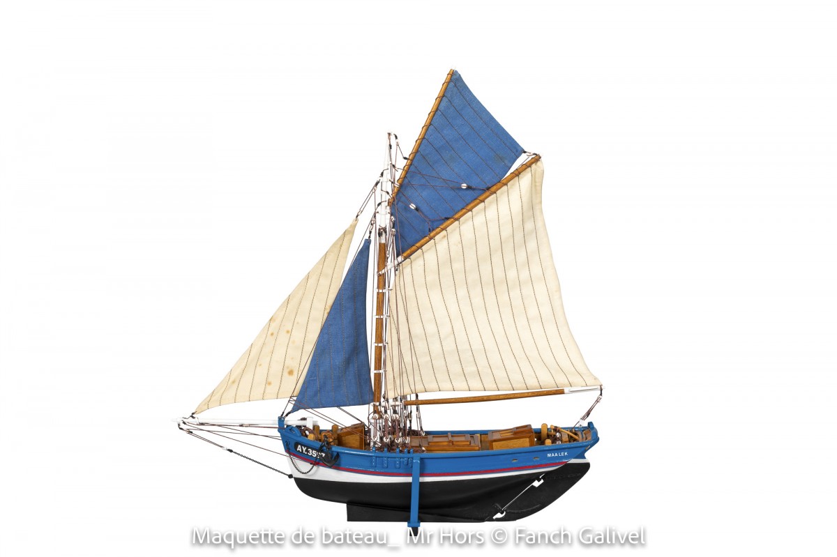 Maquette de bateau réalisée par Mr Hors