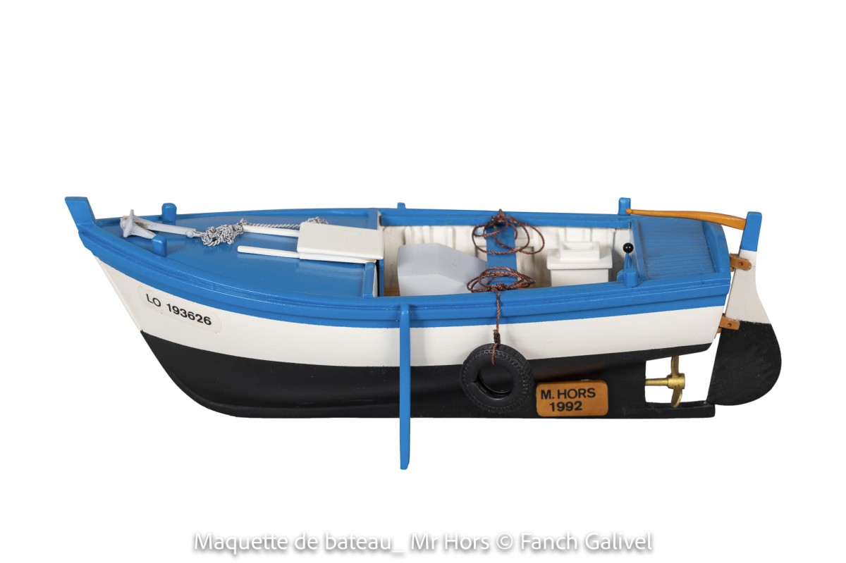 Maquette de bateau réalisée par Mr Hors