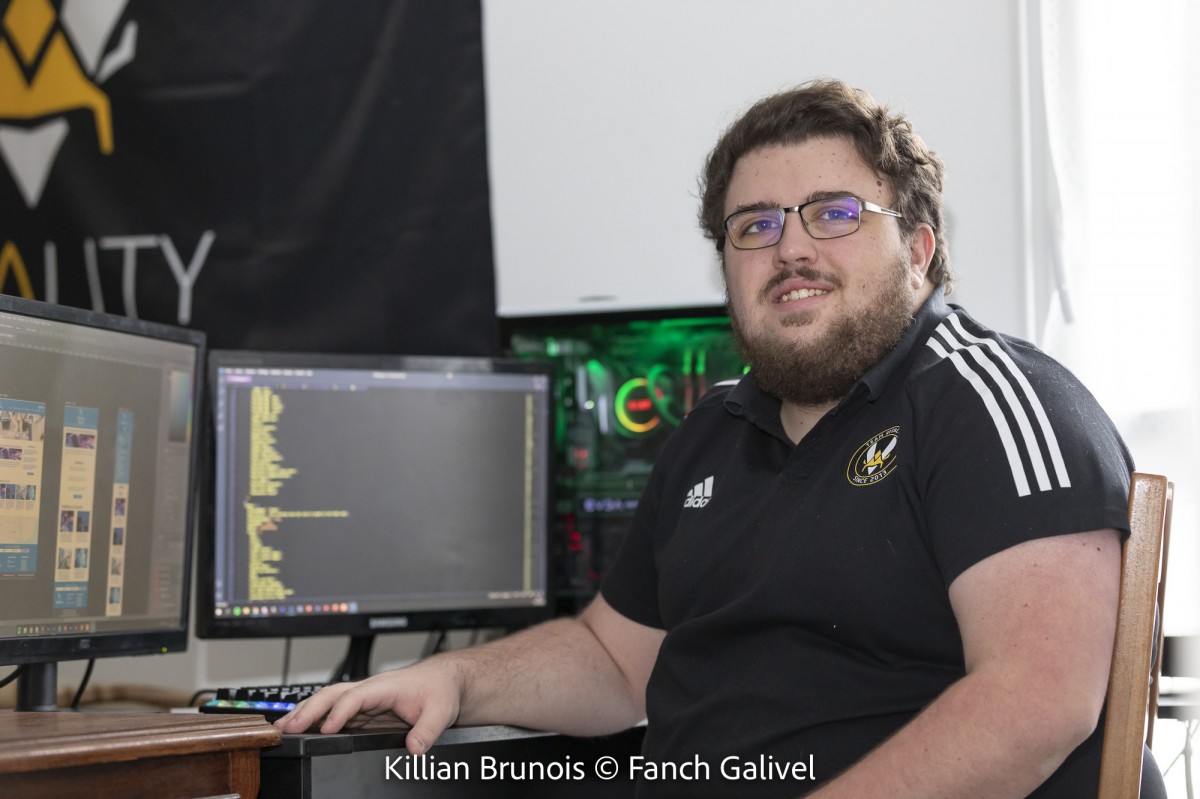 Killian BRUNOIS, développeur Web