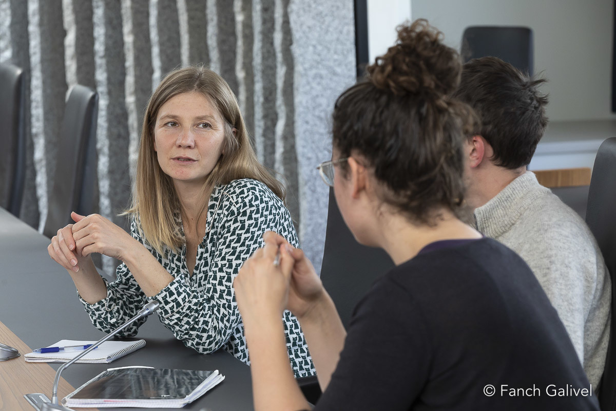 Réunion de réseau Rénov Habitat Bretagne à Dinan. Conseillers spécialisés sur les solutions techniques