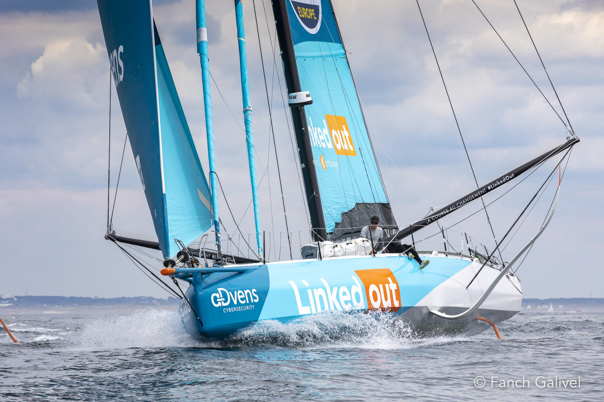 Linkedout, The Ocean Race Europe, course nautique à Lorient La Base