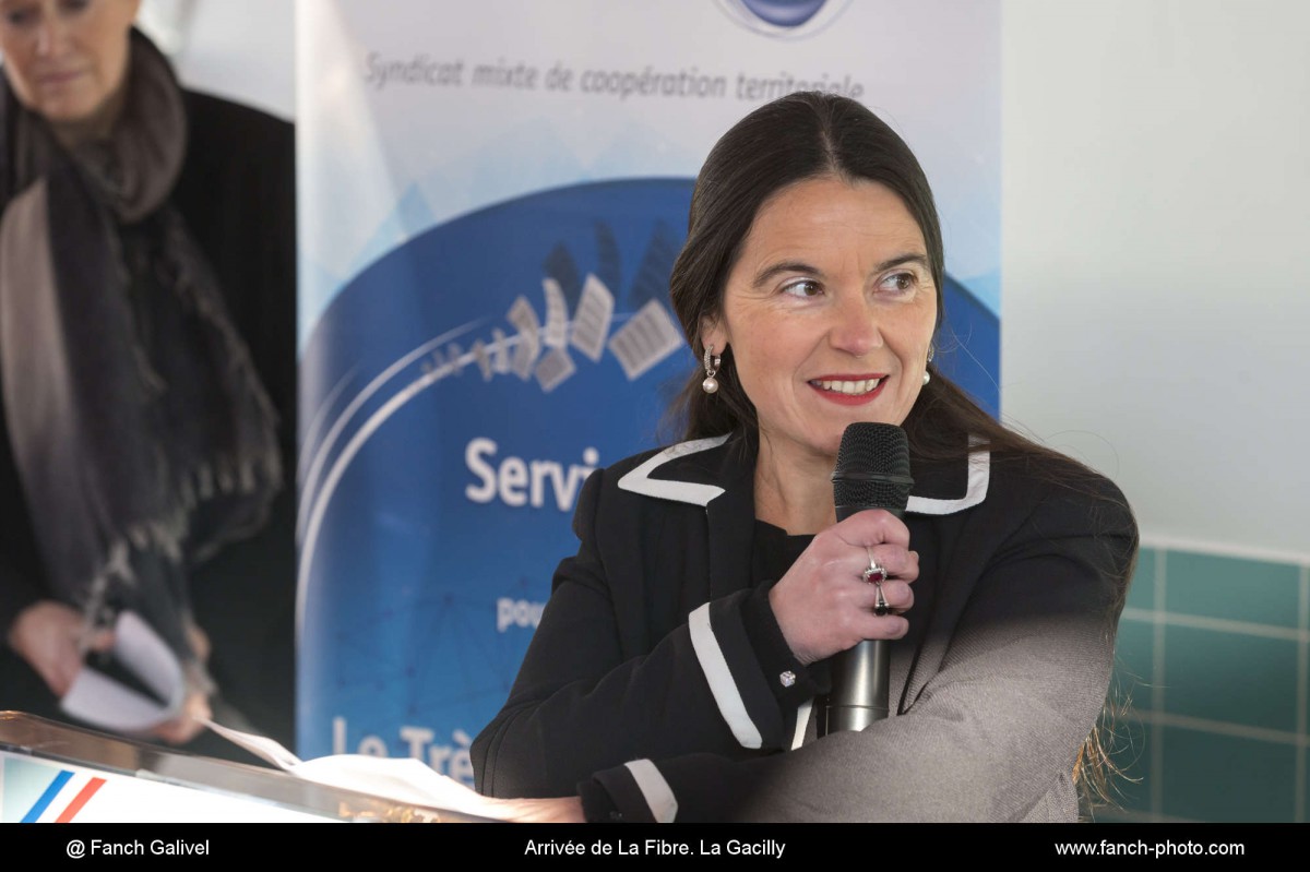 2017-01-20_BTHD arrivée de la fibre à La Gacilly (56). Discour de Mme Marie-Hélène Herry, Conseillère départementale du Morbihan.
