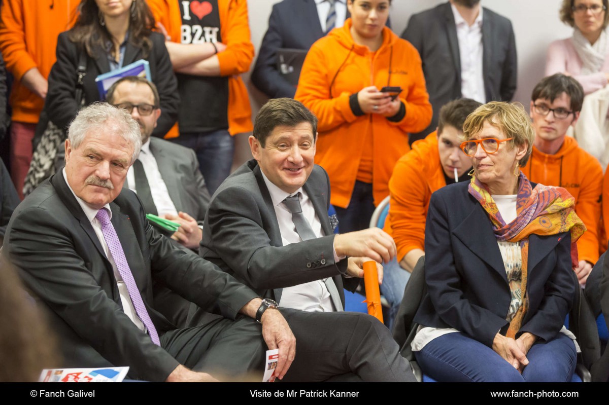 Visite de Mr Patrick Kanner_Ecole Digiskol de Lorient.