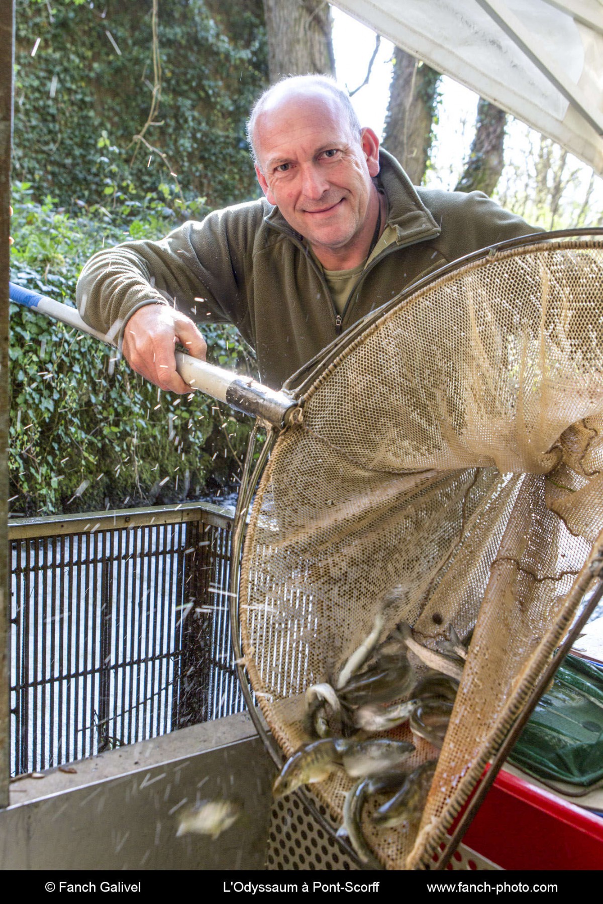 Mr Nicolas Jeannot, technicien à l'INRA_ Pont-Scorff