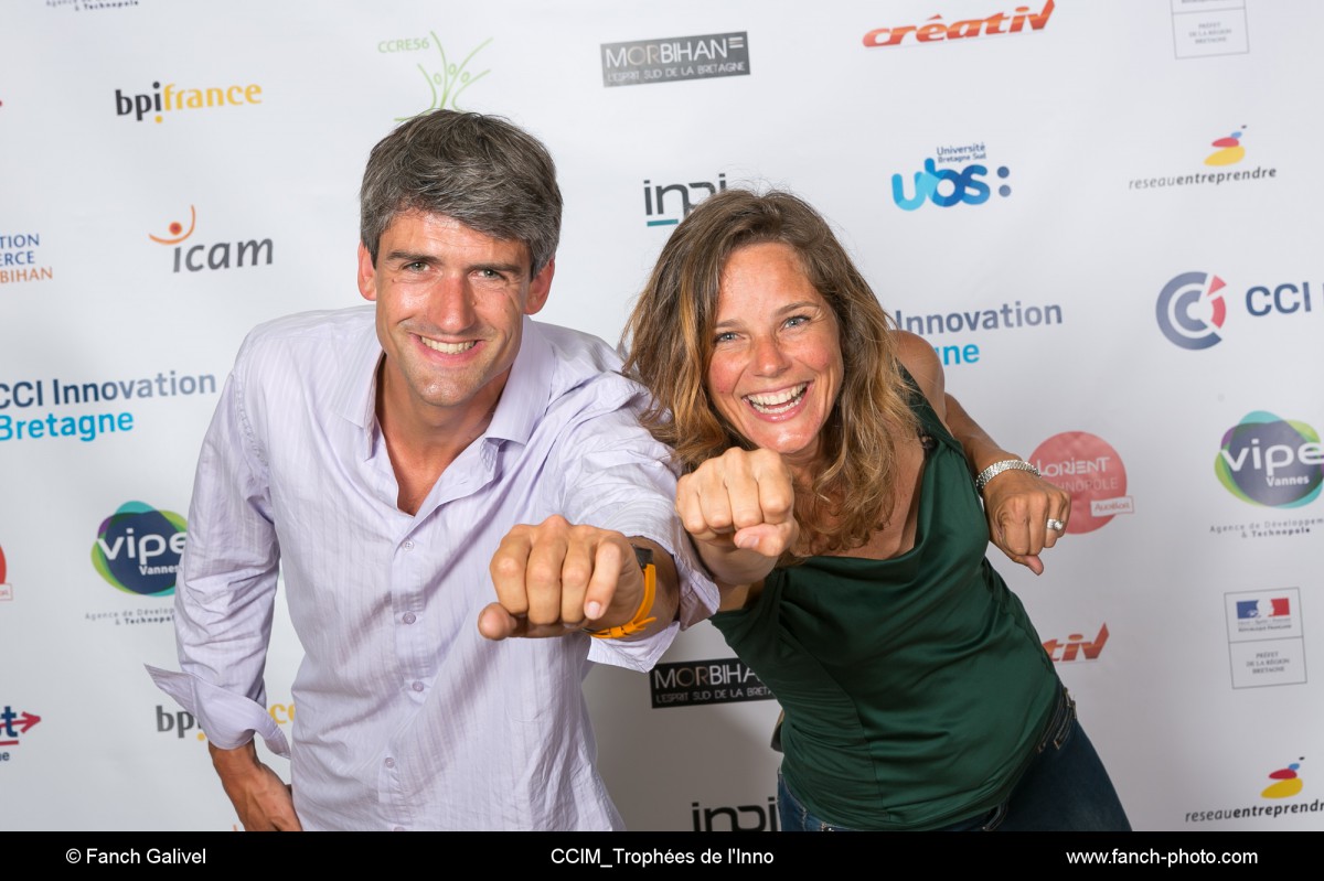 Soirée de remise des prix des Trophées de l'innovation 2017 organisée par la CCI du Morbihan