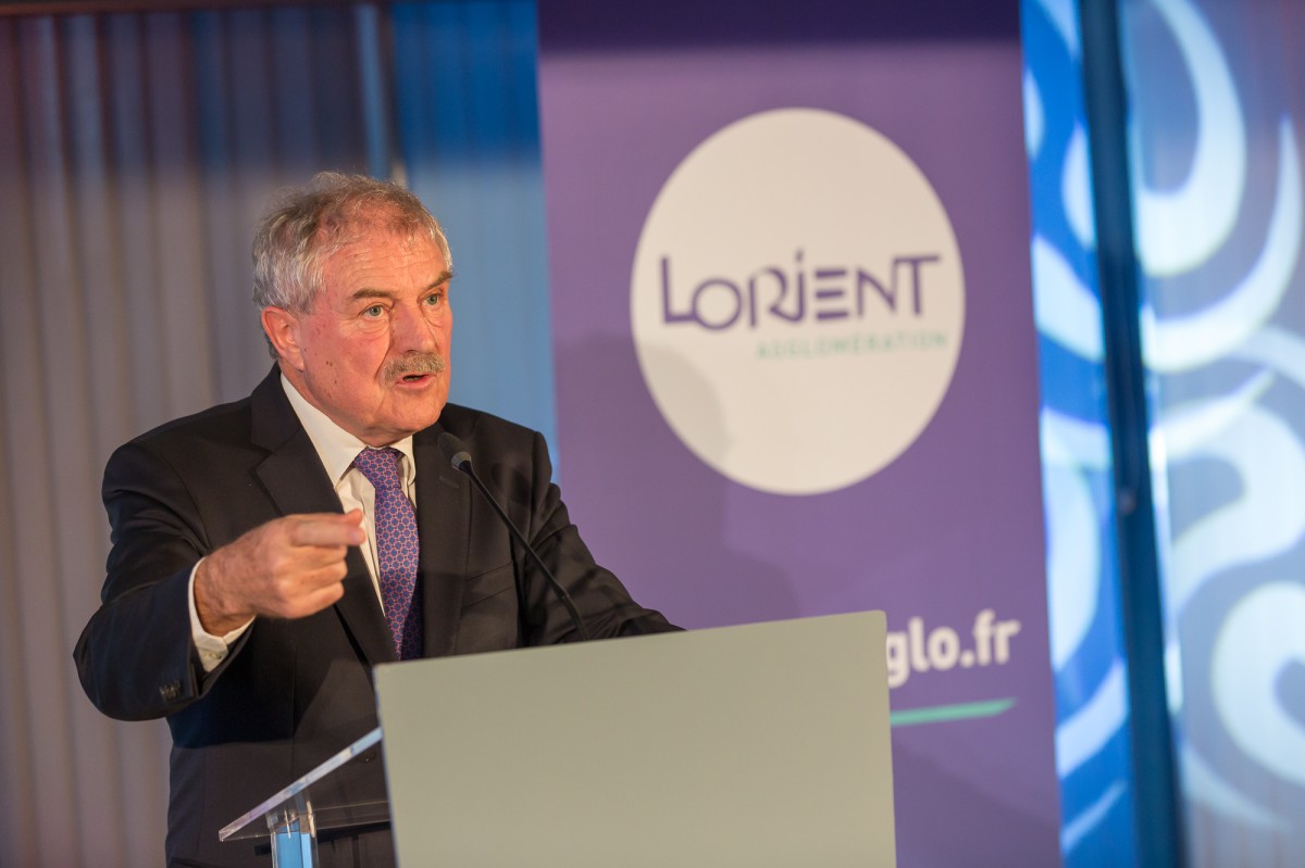 Norbert Métairie, Président de Lorient Agglomération