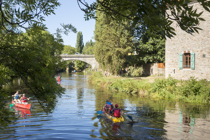 Canoeing and Kayaking on the Scorff.