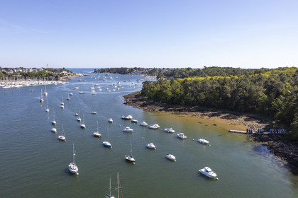 Vue de l'estuaire de l'Odet _ Bénodet