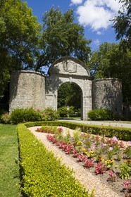 Entrée du parc de Kéravéon à Erdeven