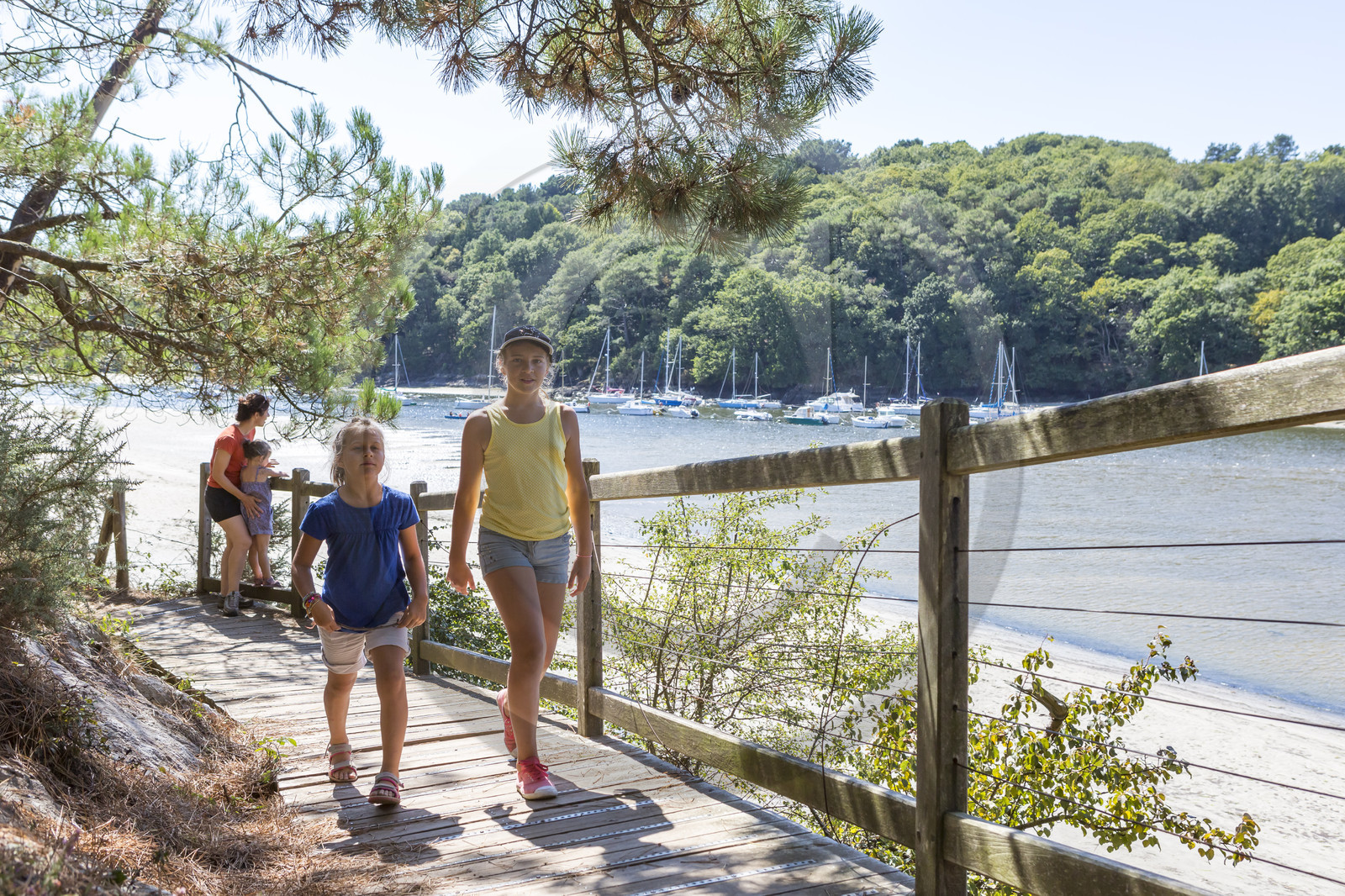 Balade en famile au bord de la Laïta _ Guidel