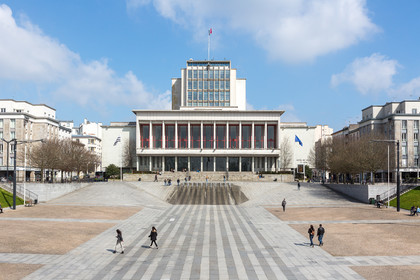 Mairie de Brest, place de la Liberté.