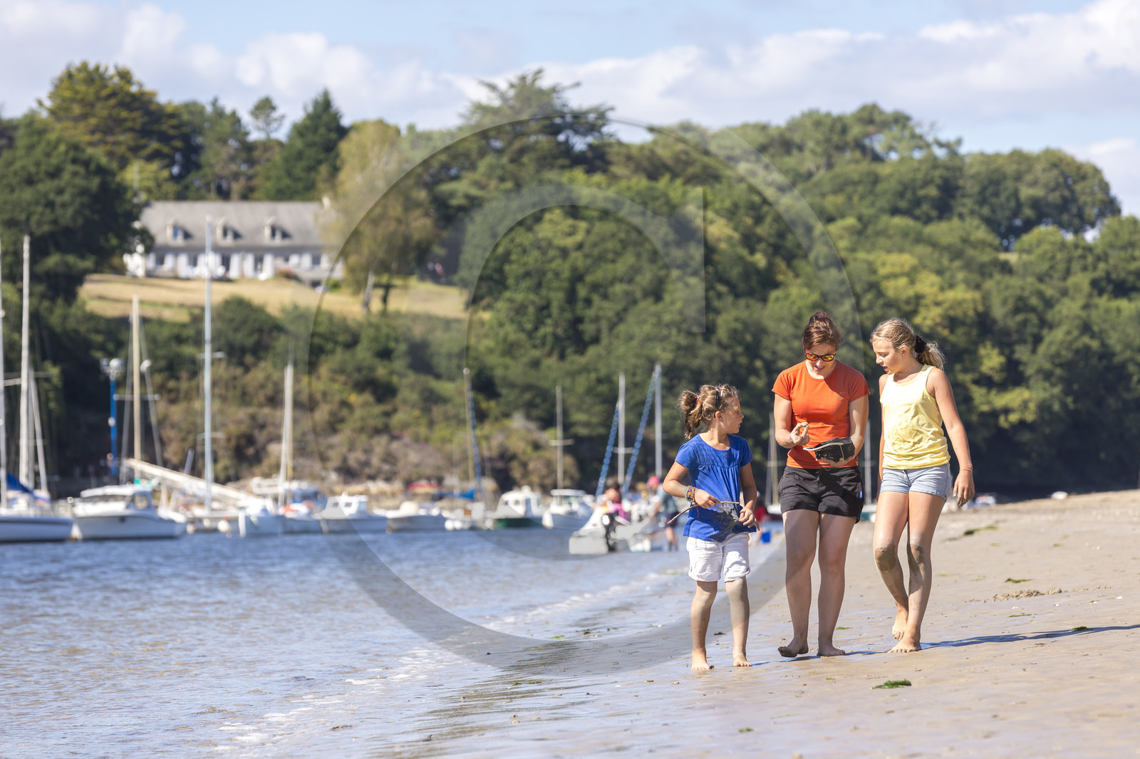 Balade en famile au bord de la Laïta _ Guidel