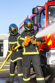 Fire station of Ploemeur.