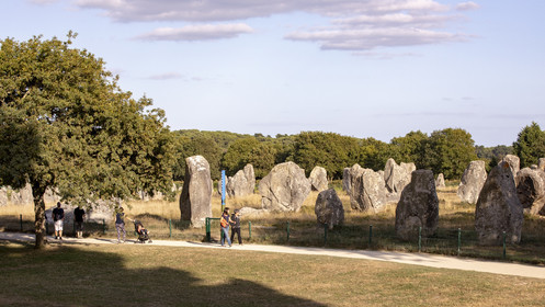 Alignements de Kermario à Carnac