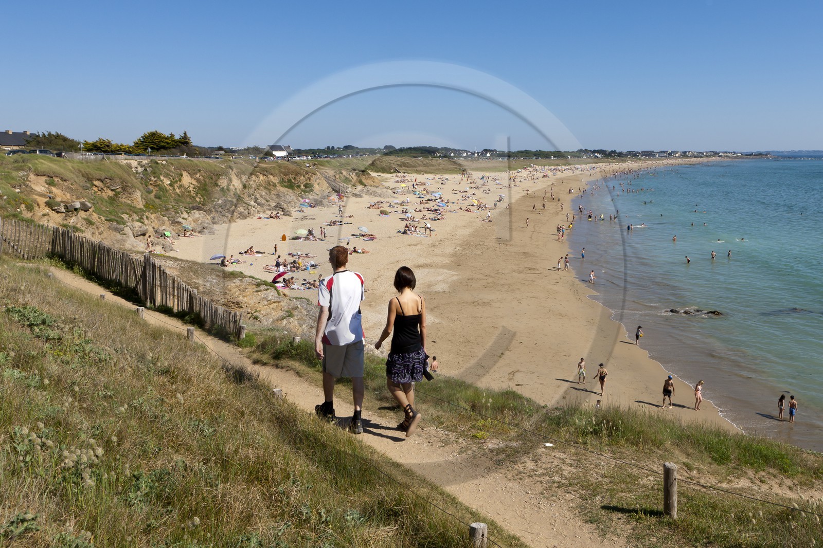 La plage de Pen-er-Malo _Guidel.