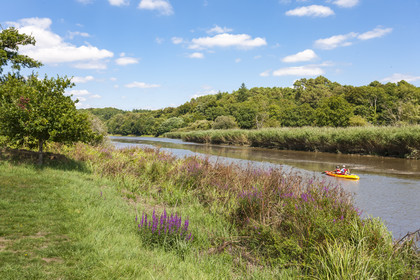 Kayak ride on the Scorff