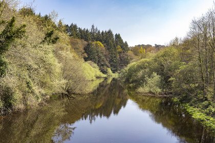 Paysage en bordure du Scorff. Pont-Scorff