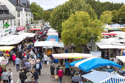 The market of Ploemeur