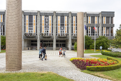 The Palais des arts in Vannes
