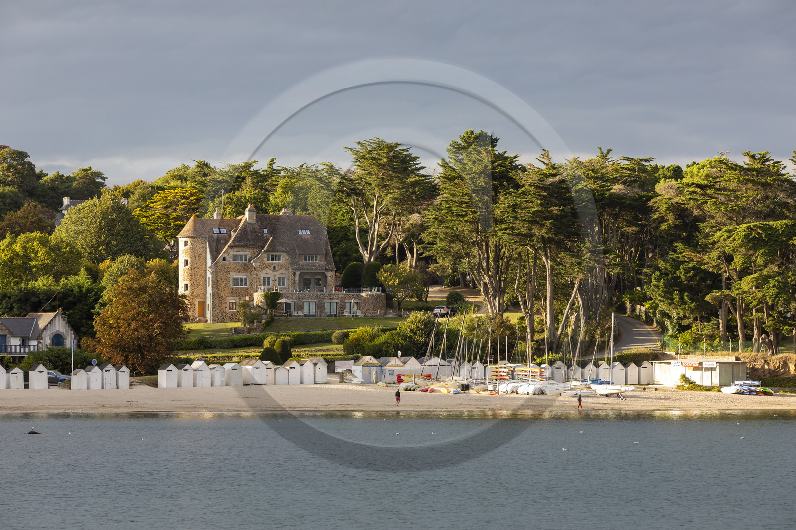 La plage de Port-Manech à Névez dans le Finistère