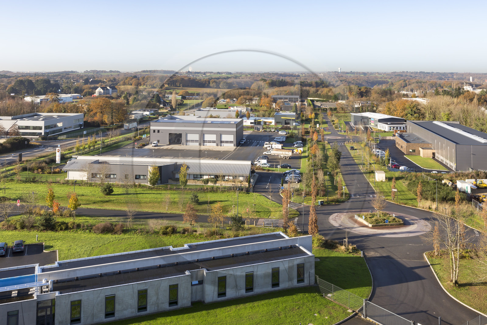 La Z.I. du Parco Nord à Hennebont